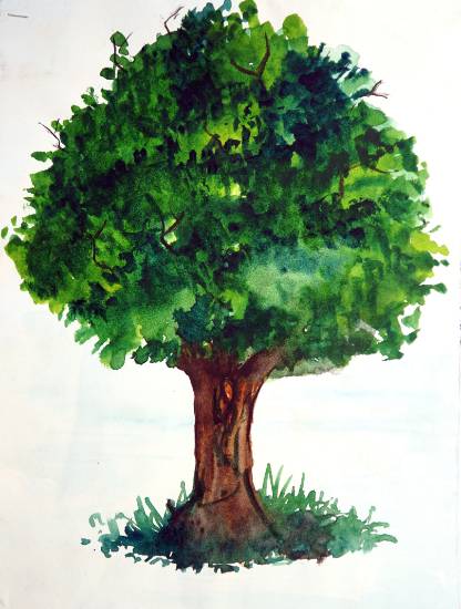 Painting by Soniya Jaiswal - Tree