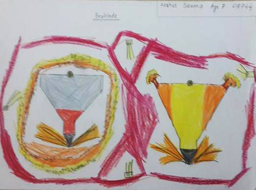 Painting by Akshat Saxena - Key Slate