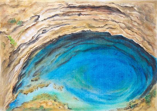Paintings by Nirmal Pathare - Sinkhole