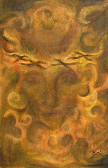 Painting by Nirmal Pathare - Untitled