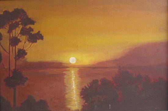 Paintings by Radhika Mondal - Sunset