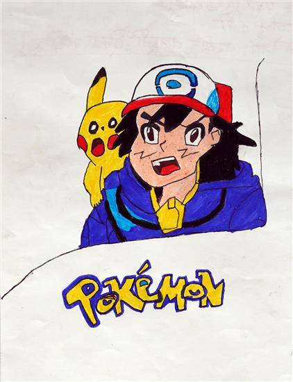 Painting by Pavan Dhaije - Pokemon