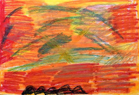 Painting by Poonam Mere - Semi Abstract