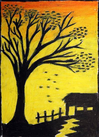 Painting by Sandya Thakare - Nature