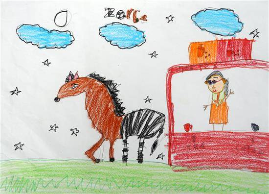 Painting by Gautham J Shanmugasundaram - Zorse