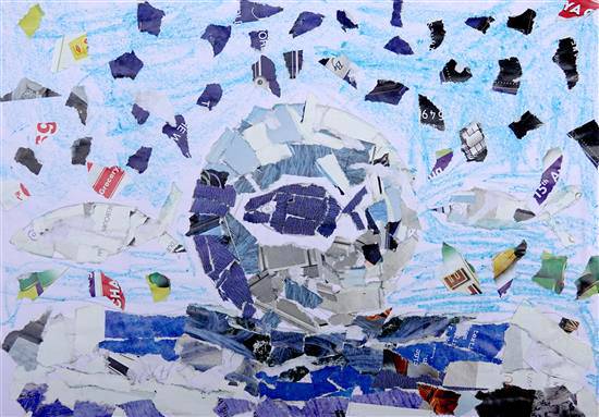 Painting by Pranay Pritam Parhad - Seascape