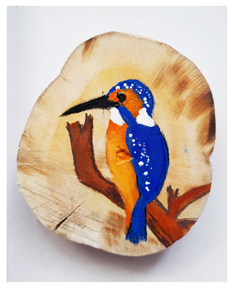 Painting by Hasini Arunkumar - Kindfisher