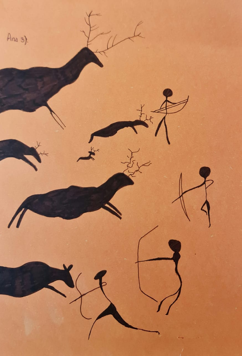 Painting by Aanya Mahajan - Ancient Art