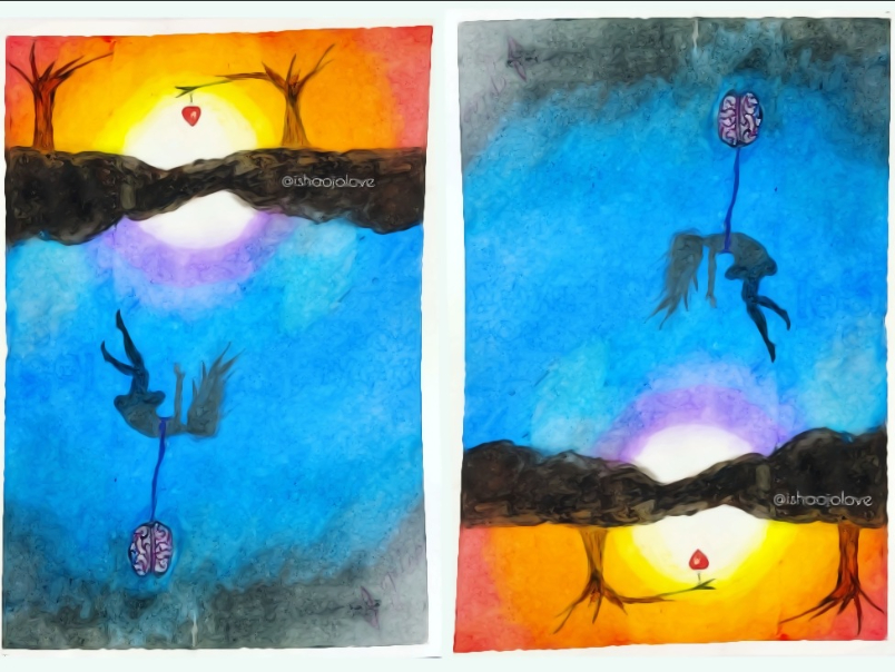 Artwork by Isha Agnihotri - Hustle