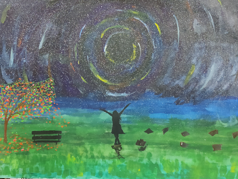 Painting by Isha Agnihotri - Free me