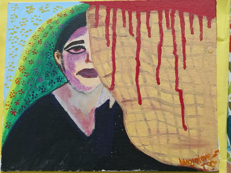 Artwork by Isha Agnihotri - Hidden