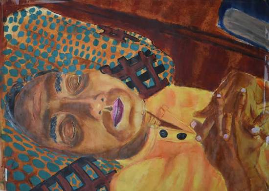 Painting by Tanishq Wane - Tired out