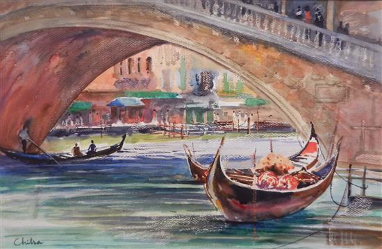 Painting by Chitra Vaidya - Venice - VIII