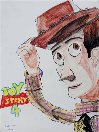 Painting by Shubhansh Singh - My favourite movie