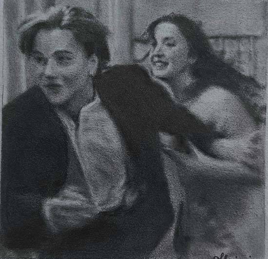 Painting by Shriraj Chavan - Titanic