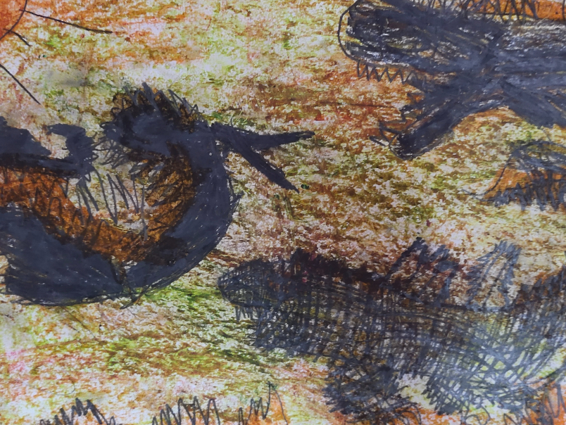 Artwork by Viswajith V - Group of Dragons