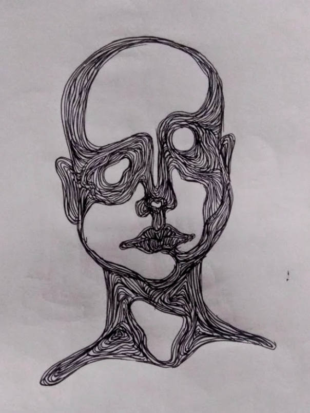 Painting by Tanisha Raghav - Tranquil in Chaos