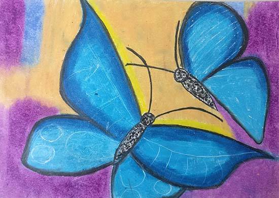 Painting by Radhya himmatramka - Wings