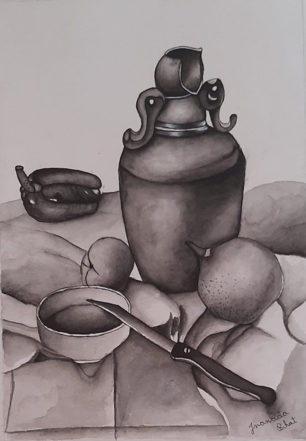 Painting by Jnanada Bhat - Shades of Mood