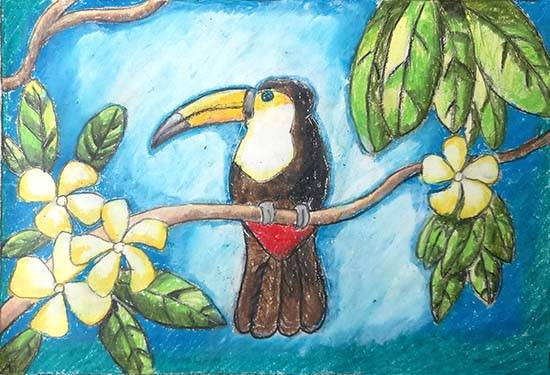 Painting by Aadhya Paul - Nature's Beauty