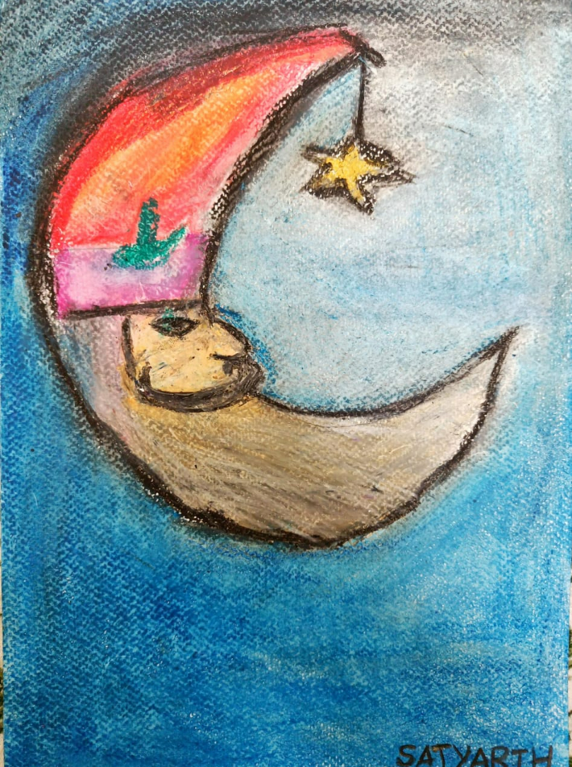 Painting by Satyarth Dixit - Merry XMas