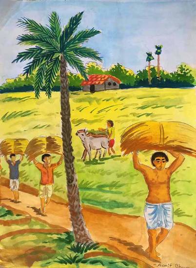 Painting by Aarit Bhunya - Our Environment