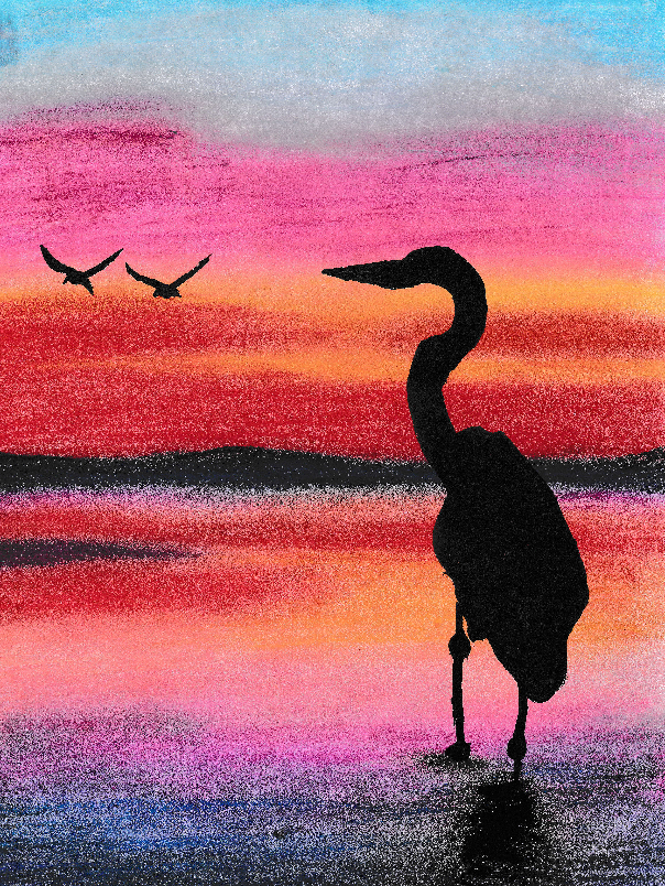 Painting by Muskaan Hameed - Gracefulness