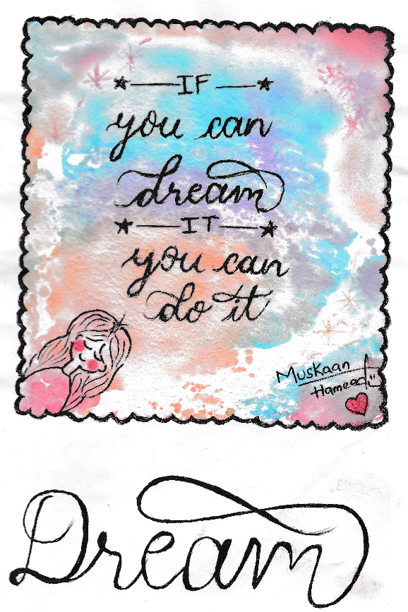 Painting by Muskaan Hameed - Dream