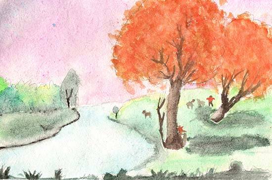 Painting by Ajayraja S - Beauty of Nature