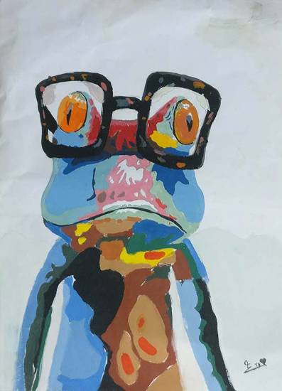 Painting by Ishita Gupta - A dreamy character