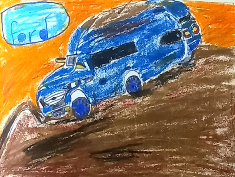 Painting by Arjun Singh khati - Off Roading