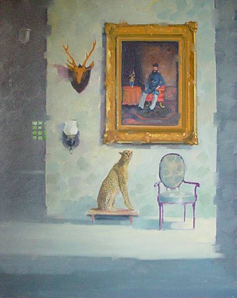 Painting by Anwar Husain - Memories