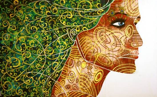 Painting by Anuj Malhotra - Destiny  (Set of 3)