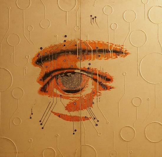 Painting by Anuj Malhotra - Enigma (Set of 2)