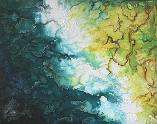 Painting by Anuj Malhotra - Infinity