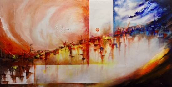 Paintings by Anuj Malhotra - Imperfect Illusion - 2