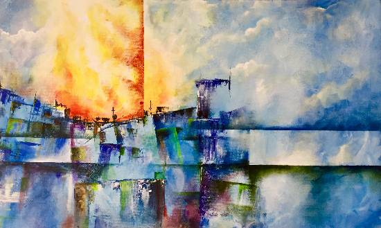 Paintings by Anuj Malhotra - Imperfect Illusion - 1