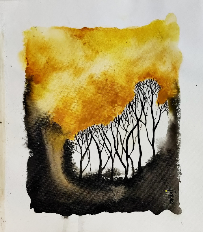 Painting by Anuj Malhotra - Horizon 67