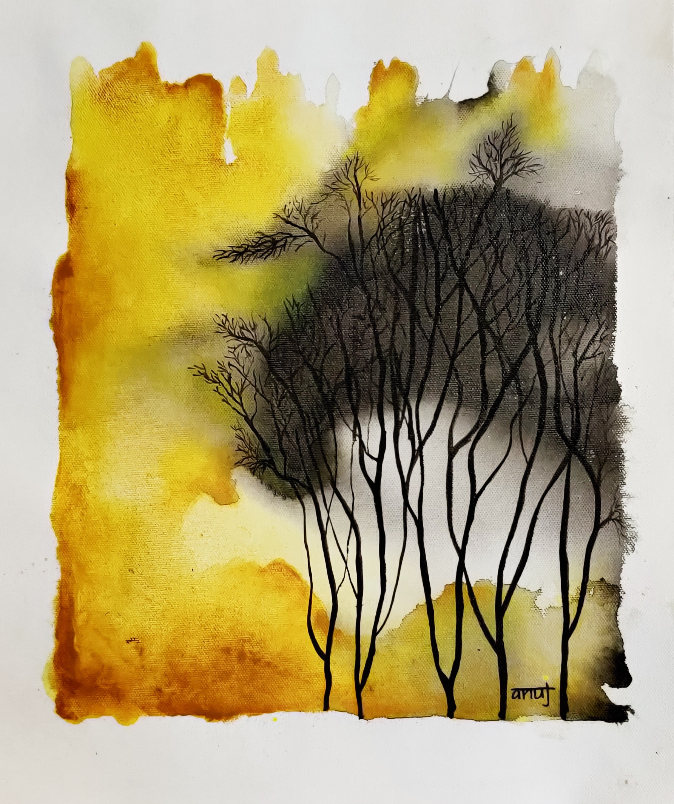 Painting by Anuj Malhotra - Horizon 68