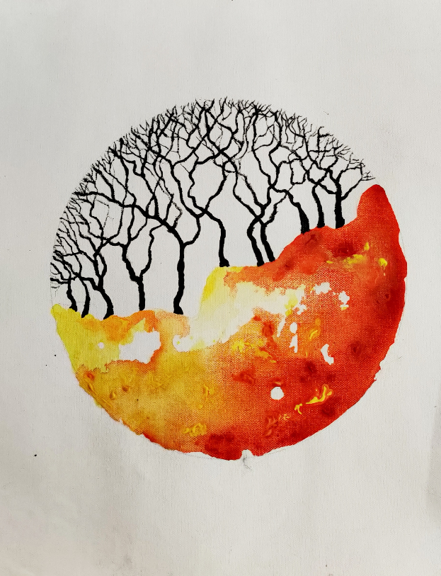 Painting by Anuj Malhotra - Horizon 74