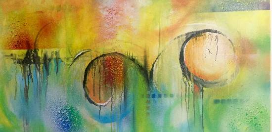 Painting by Anuj Malhotra - Awakening - 4