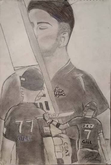 Painting by Rythm Singh - Crown prince