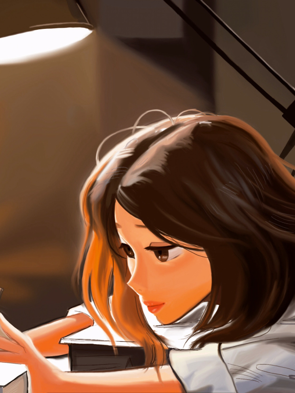 Painting by Mahima Saha - Introvert