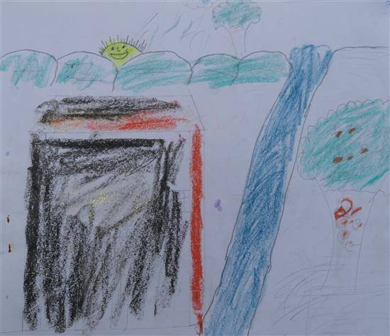 Painting by Sonam Katare - Scenery - 2