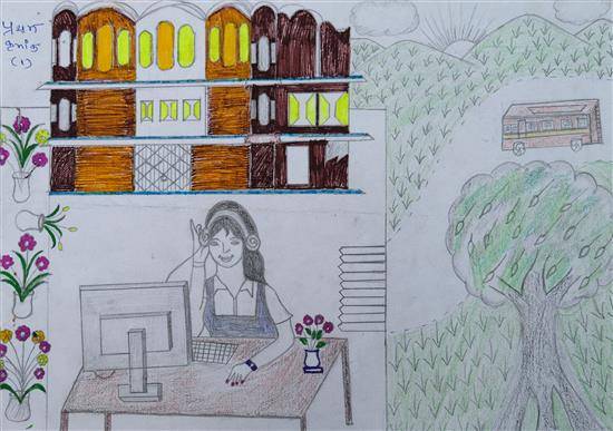 Painting by Vanita Aatram - My dream - 1