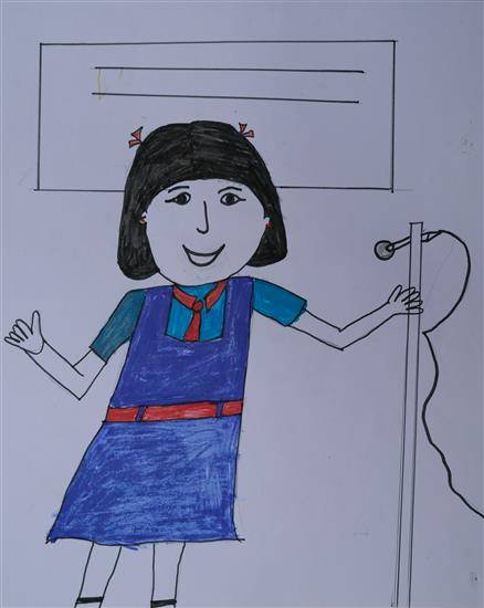 Painting by Pranjali Kulsinge - Speech Competition