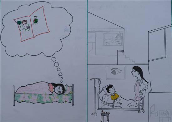 Painting by Lalita Savalkar - My dream and my future