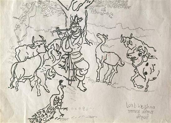 Painting by Payal Dhangare - Murlidhar