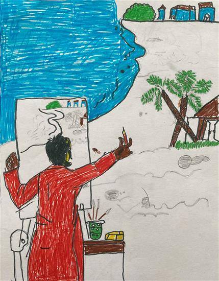 Painting by Parvata Meshram - The Painter