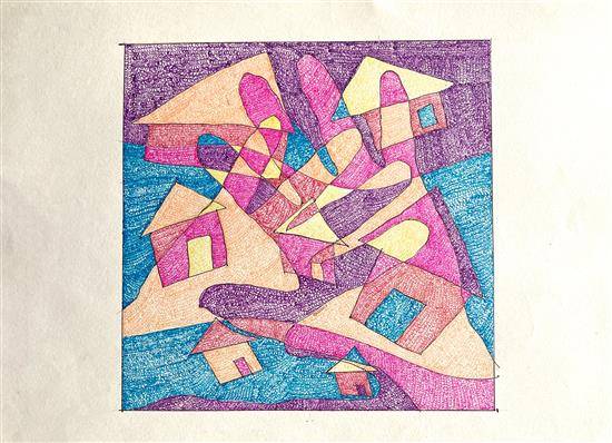 Painting by Omkar Avari - Sankalp Chitra - Hand